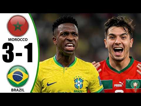 ملخص مباراة المغرب والبرازيل | دور المجموعات - كأس العالم | Morocco vs Brazil FIFA 2026