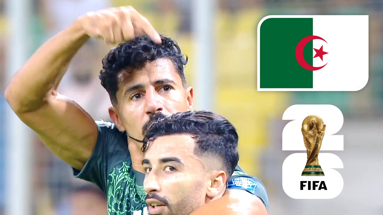 استمتع مع جميع أهداف منتخب الجزائر في تصفيات كأس العالم 2026 بأصوات المعلقين العرب| الطريق للمونديال