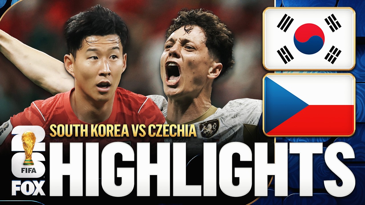 South Korea vs Czechia Highlights 🌎🏆 2026 FIFA World Cup™