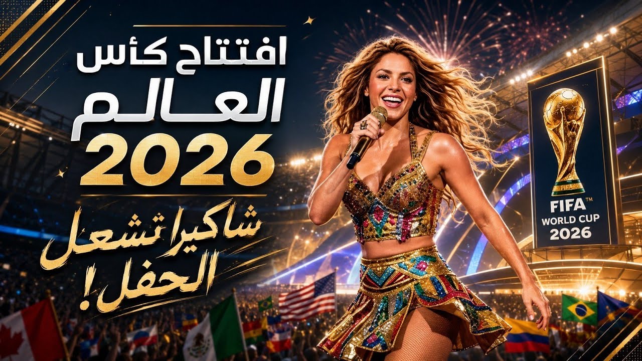 افتتاح كأس العالم اجمل عرض World Cup Opening || Shakira 2026