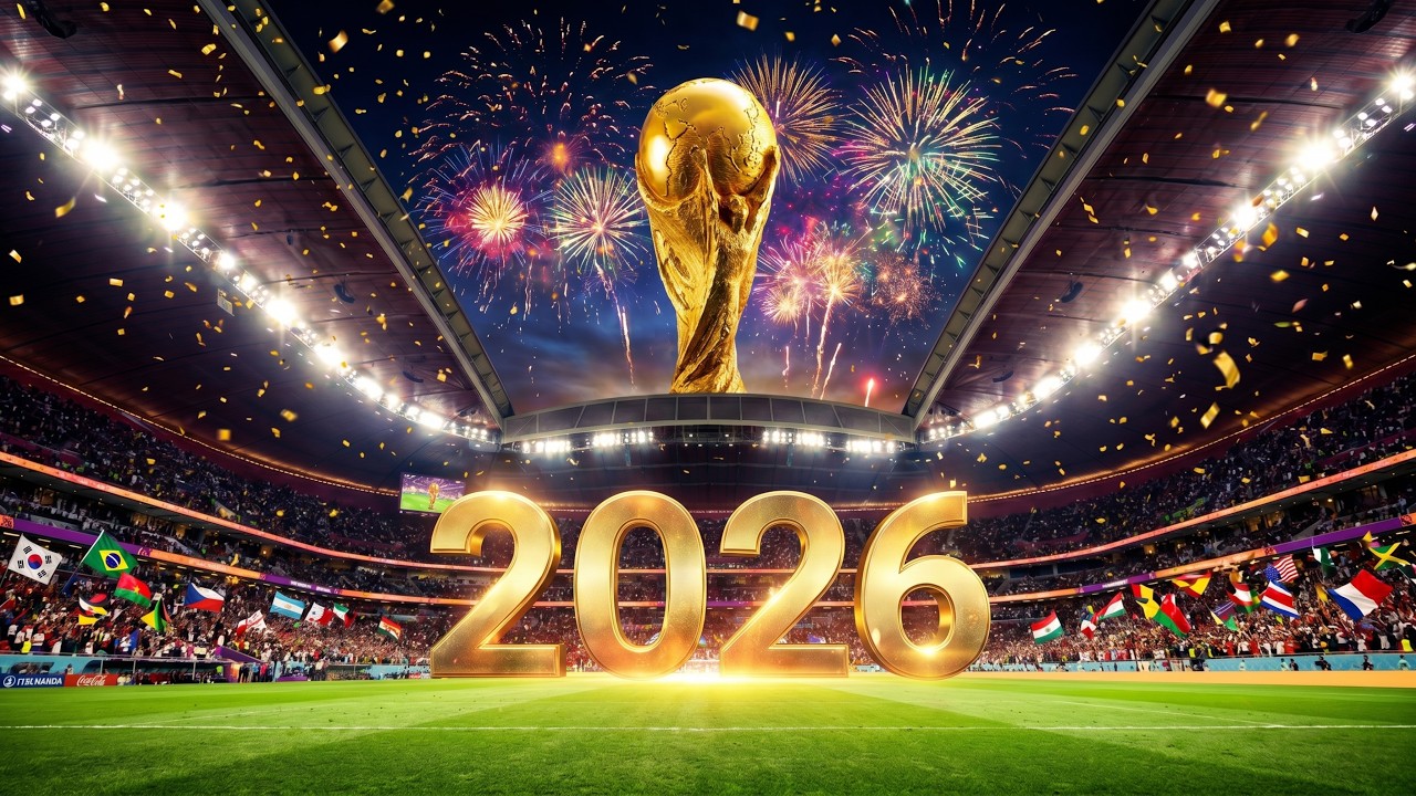 حفل افتتاح كأس العالم 2026 عرض ملعب النشيد ⚽ الملحمي | الولايات المتحدة كندا المكسيك 2026